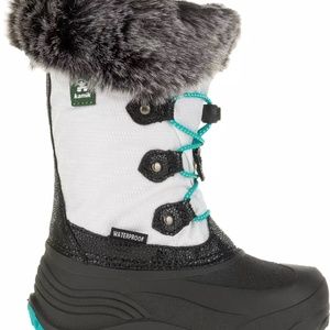 Kamik Kids' Powdery2 Insulated Waterproof Winter Boots